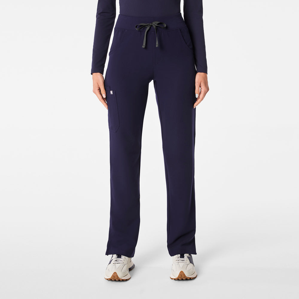 Jogger Scrub Set in Navy, front view